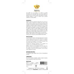 etiquette verso du Naplana 1L Biofa