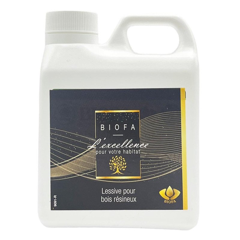 Photo produit lessive bois résineux Biofa