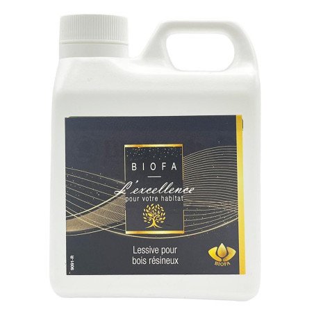 Photo produit lessive bois résineux Biofa