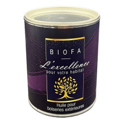 Huile pour Boiseries extérieures 1L Biofa