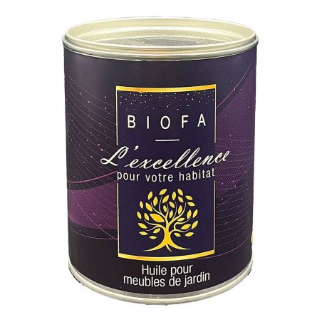 Huile pour meubles de jardin 1L - Biofa