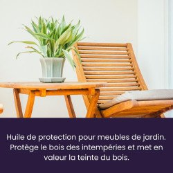 Fonctions huile meuble de jardin
