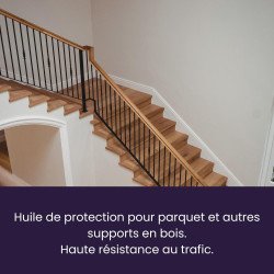 Image du rendu de l'huile dure Biofa