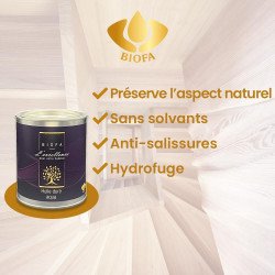 Image des avantages de l'huile dure aqua Biofa