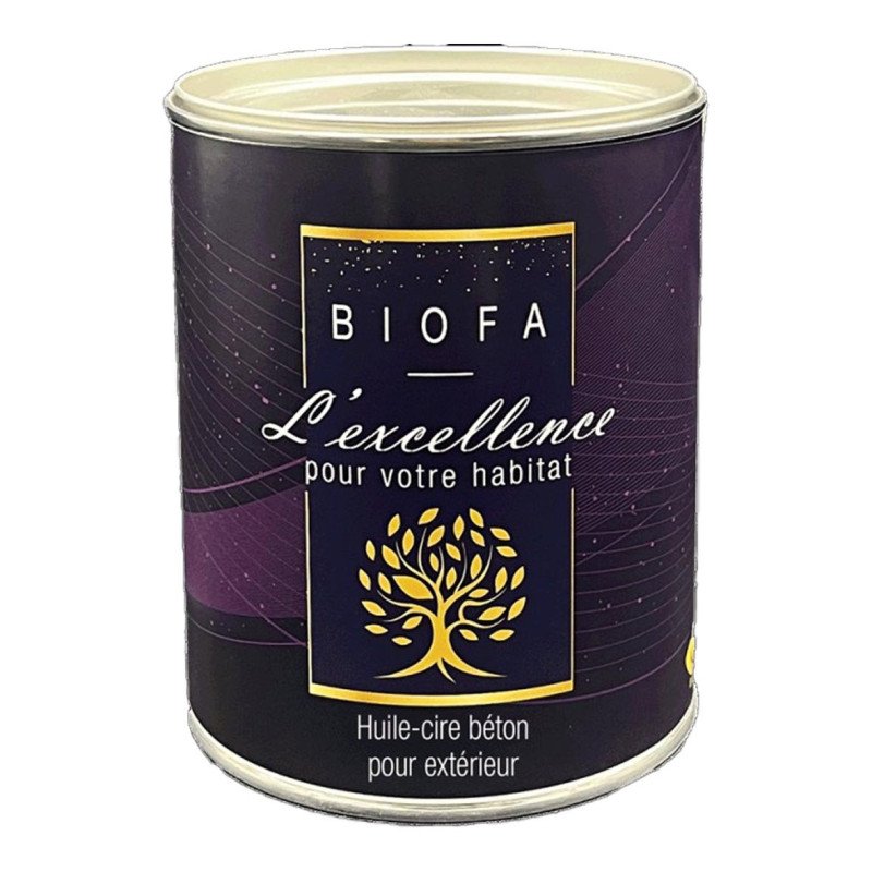 Produit huile-cire béton pour extérieur BIOFA