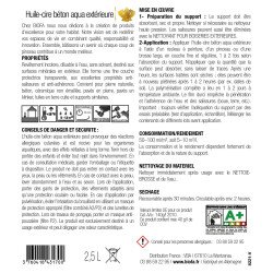 Informations clés huile-cire beton aqua exterieur Biofa