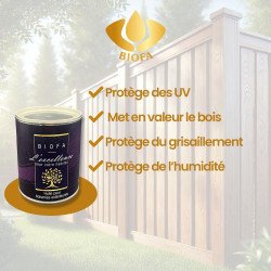 Avantage de l'huile pour boiseries extérieures