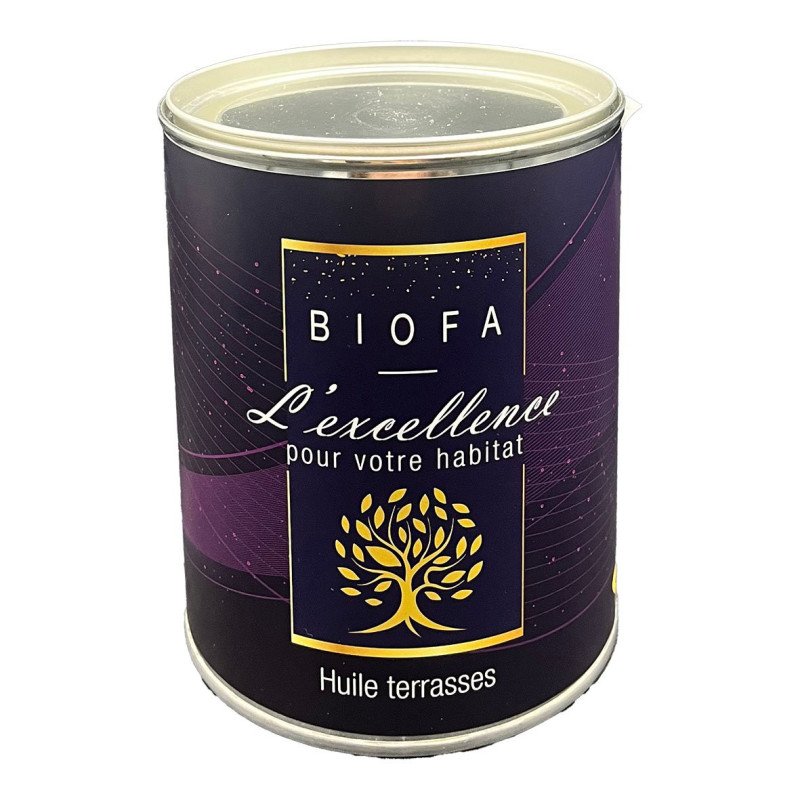 Huile terrasse bois 1L Biofa