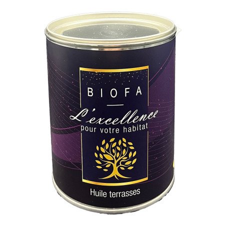 Huile terrasse bois 1L Biofa