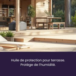 Rendu huile pour terrasse Biofa