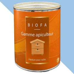 peinture pour ruche myosotis Biofa