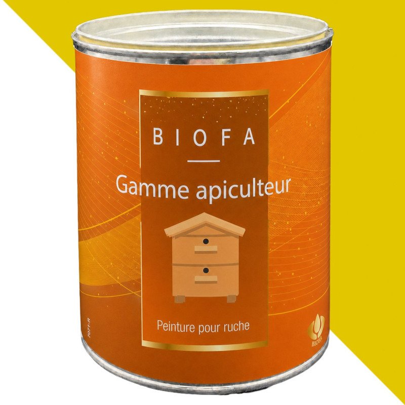 peinture pour ruche pivoine vert Biofa