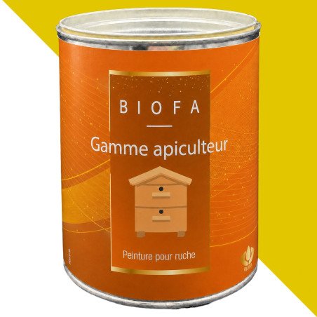 peinture pour ruche pivoine vert Biofa