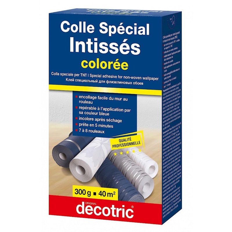Colle Spéciale Intissés Colorée 300g Decotric