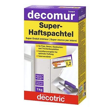 Decomur S45 Super Enduit intérieur 1kg Decotric