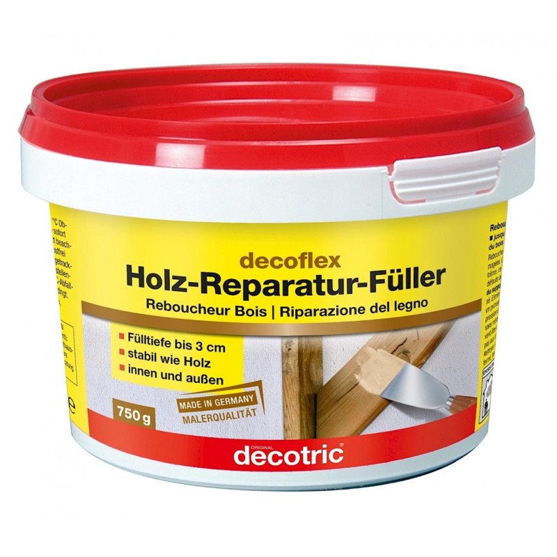 Decoflex Reboucheur Bois 750g Decotric
