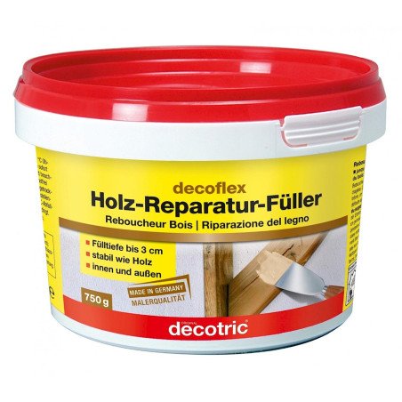 Decoflex Reboucheur Bois 750g Decotric