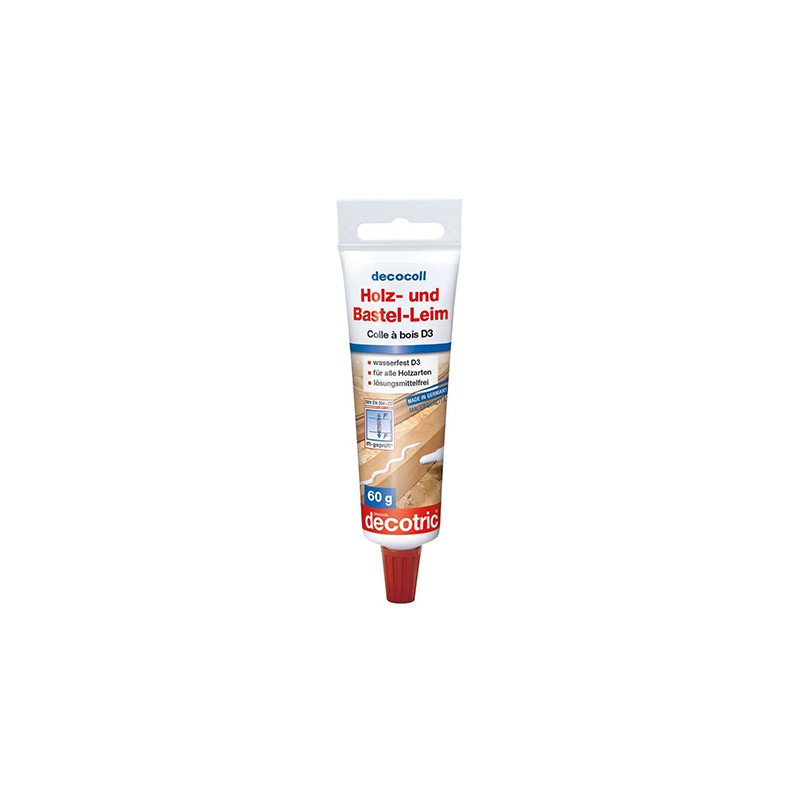Produit colle à bois D3 60g decocoll