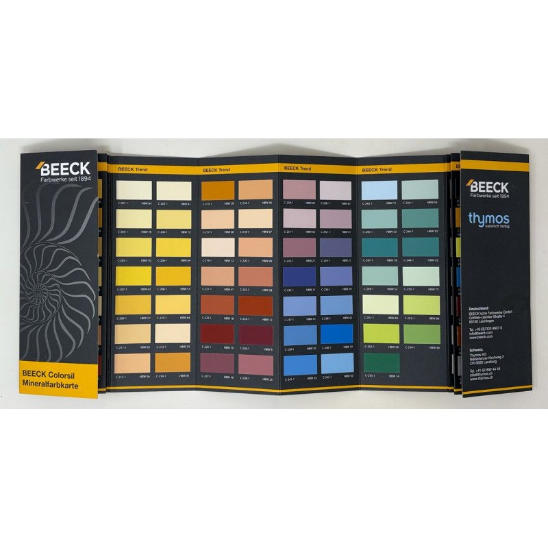 Nuancier peintures pour façades