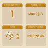 Informations clés du produit sous-couche Biofa