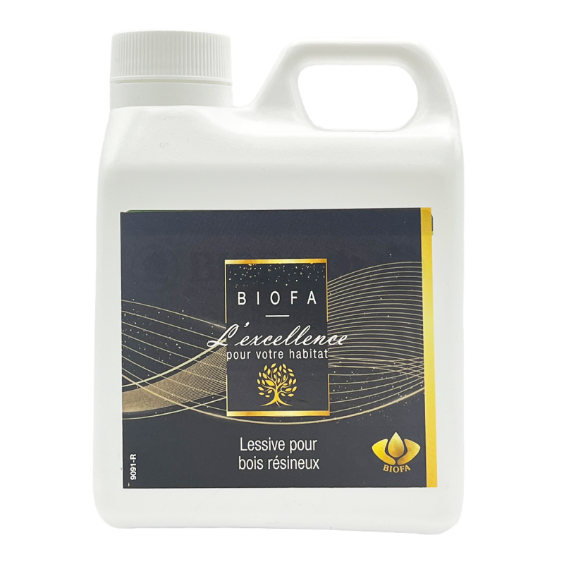 Photo produit lessive bois résineux Biofa