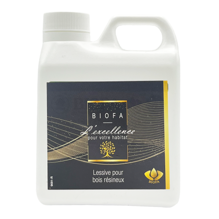 Photo produit lessive bois résineux Biofa