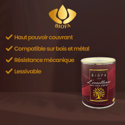 Avantages laque à l'huile Biofa