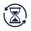 Pictogramme résistance dans le temps