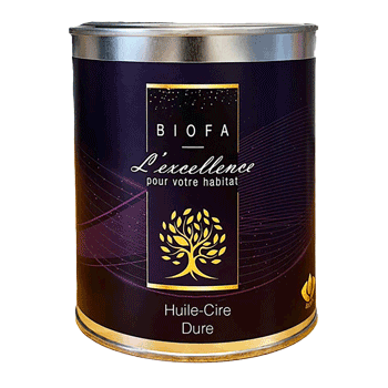 pot d'huile-cire dure biofa